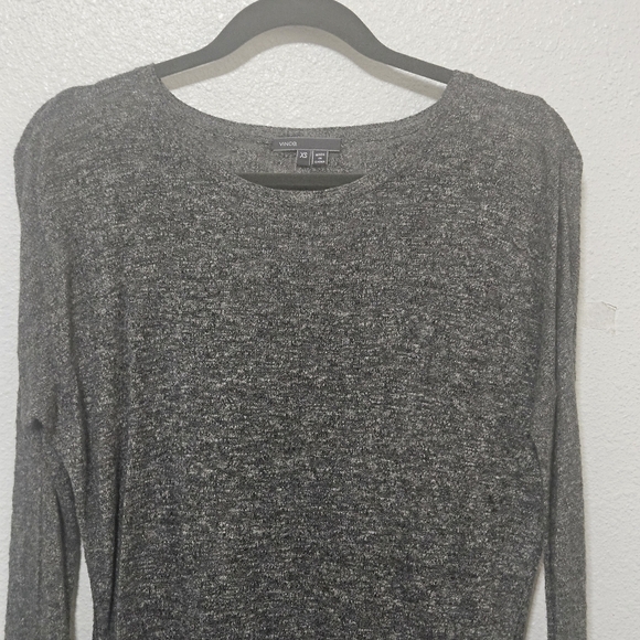 Vince light knit sweater size xs oversized viscose linen blend - Picture 2 of 13